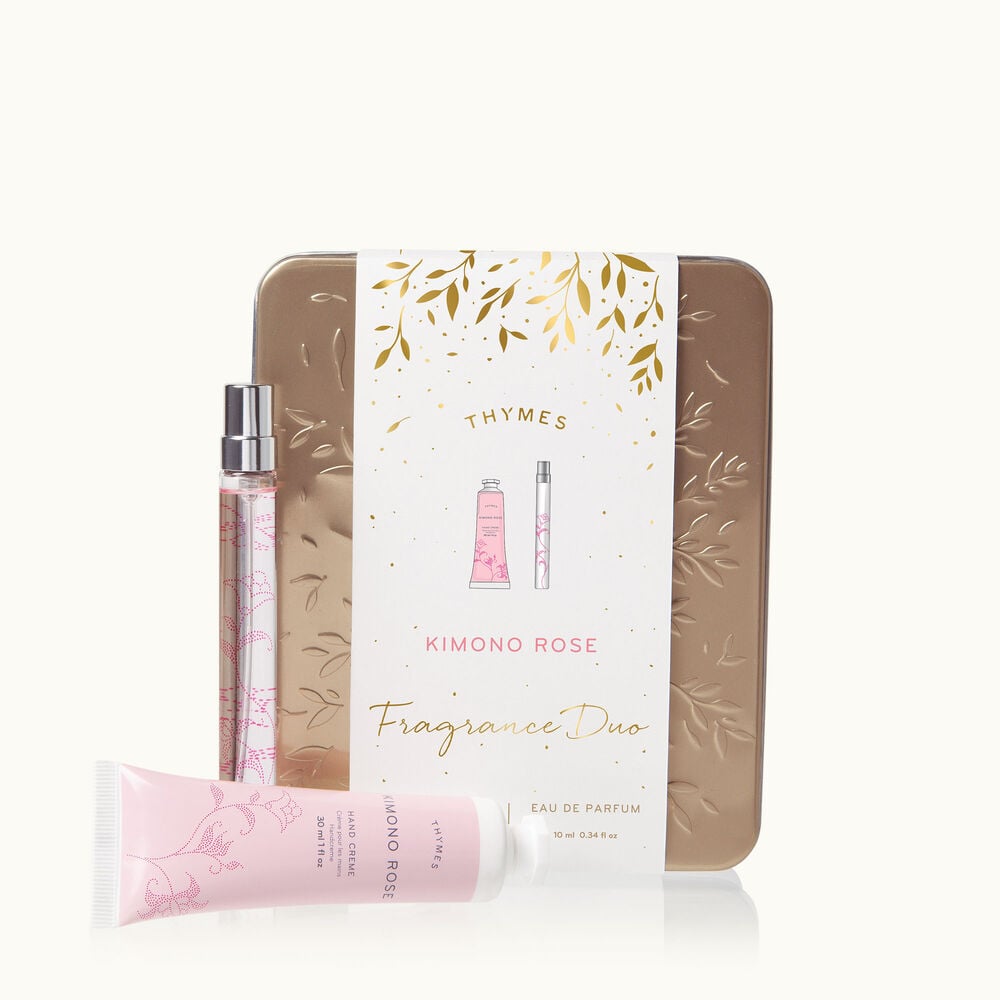 Thymes Kimono Rose Fragrance Duo Travel Size image number 1